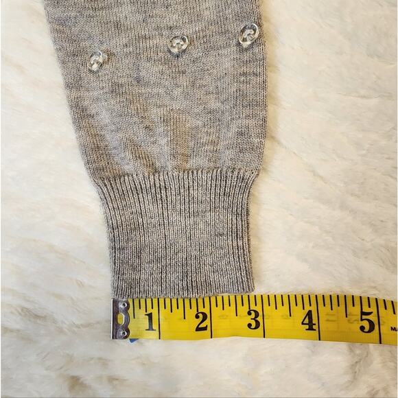 Dolce Cabo Faux Fur Cuff Pullover Sweater, Size Medium - Picture 11 of 12